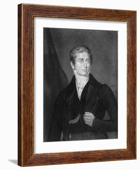 Sir Robert Peel, 2nd Baronet, British Prime Minister, 1853-George Baxter-Framed Giclee Print