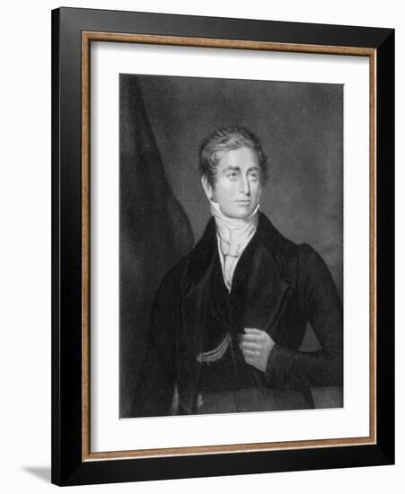 Sir Robert Peel, 2nd Baronet, British Prime Minister, 1853-George Baxter-Framed Giclee Print