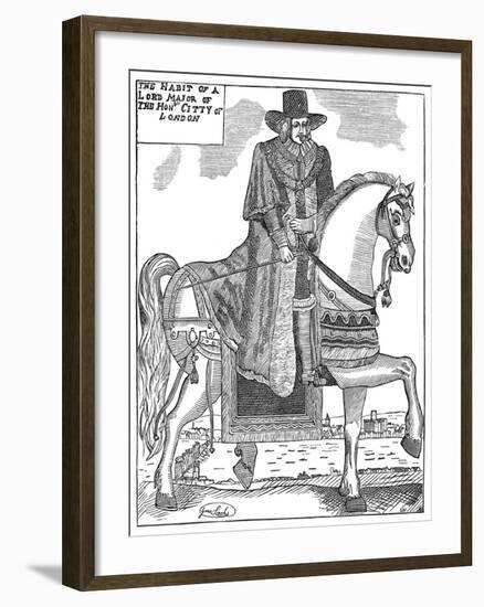 Sir Robert Titchborne, Mayor of London C1656-null-Framed Giclee Print