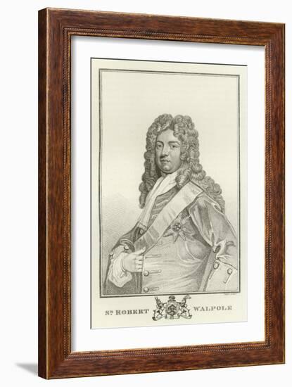 Sir Robert Walpole-Godfrey Kneller-Framed Giclee Print