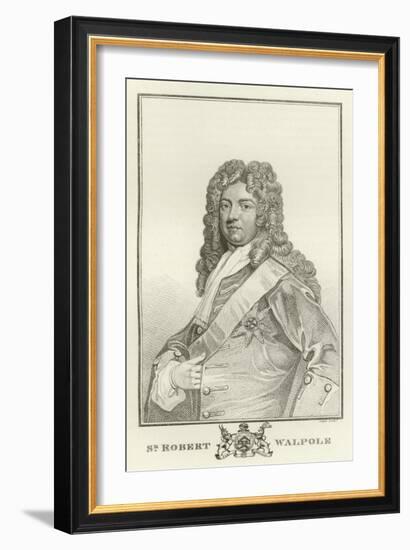Sir Robert Walpole-Godfrey Kneller-Framed Giclee Print