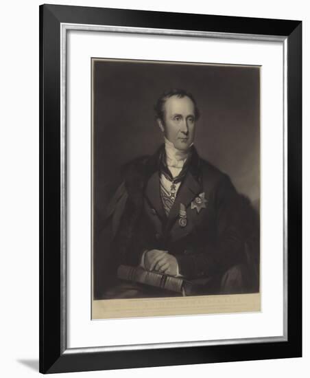 Sir Roderick Impey Murchison, Scottish Geologist-null-Framed Giclee Print