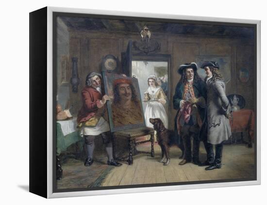 Sir Roger De Coverley and Addison with 'The Saracen's Head' - a Scene from the Spectator, 1867-William Powell Frith-Framed Premier Image Canvas