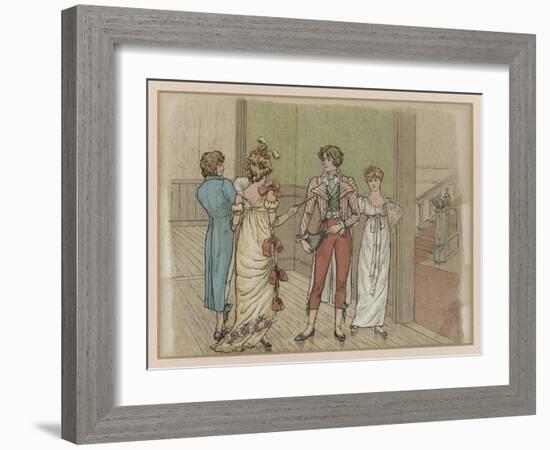 Sir Roger De Coverley-Randolph Caldecott-Framed Giclee Print