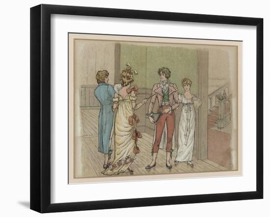 Sir Roger De Coverley-Randolph Caldecott-Framed Giclee Print