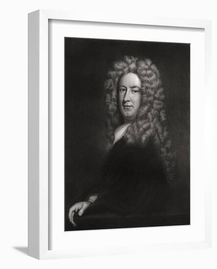 Sir Samuel Garth, English Physician and Poet C1705-1710-Godfrey Kneller-Framed Giclee Print