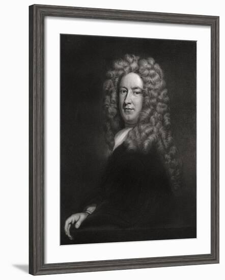 Sir Samuel Garth, English Physician and Poet C1705-1710-Godfrey Kneller-Framed Giclee Print