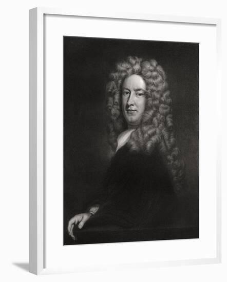 Sir Samuel Garth, English Physician and Poet C1705-1710-Godfrey Kneller-Framed Giclee Print