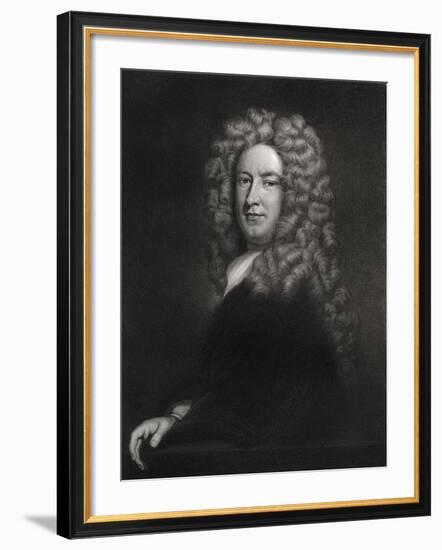 Sir Samuel Garth, English Physician and Poet C1705-1710-Godfrey Kneller-Framed Giclee Print