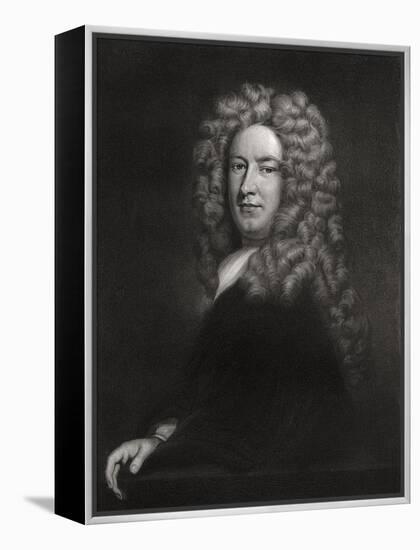 Sir Samuel Garth, English Physician and Poet C1705-1710-Godfrey Kneller-Framed Premier Image Canvas