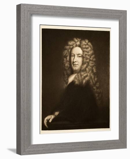 Sir Samuel Garth, Pub. 1902-Godfrey Kneller-Framed Giclee Print