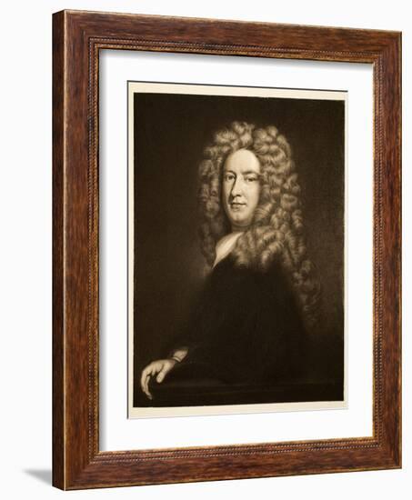 Sir Samuel Garth, Pub. 1902-Godfrey Kneller-Framed Giclee Print