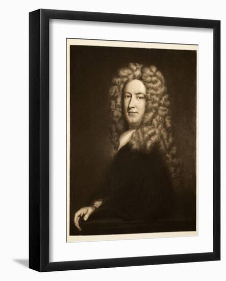 Sir Samuel Garth, Pub. 1902-Godfrey Kneller-Framed Giclee Print