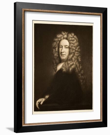 Sir Samuel Garth, Pub. 1902-Godfrey Kneller-Framed Giclee Print