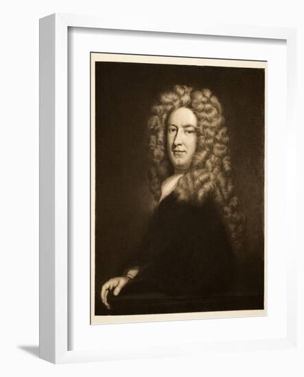 Sir Samuel Garth, Pub. 1902-Godfrey Kneller-Framed Giclee Print