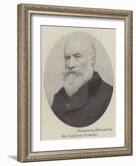 Sir Sandford Fleming-null-Framed Giclee Print