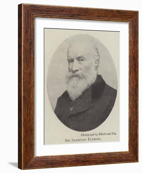 Sir Sandford Fleming-null-Framed Giclee Print