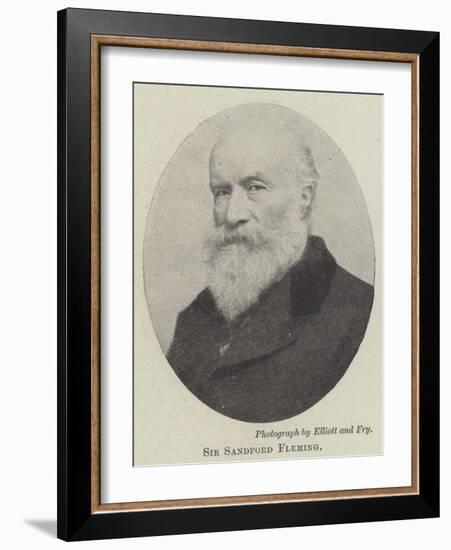 Sir Sandford Fleming-null-Framed Giclee Print