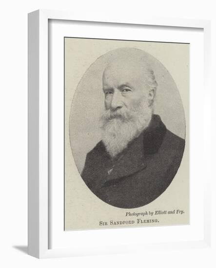 Sir Sandford Fleming-null-Framed Giclee Print