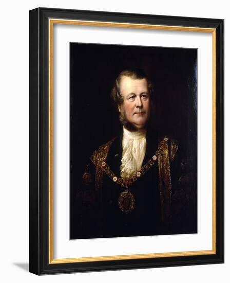 Sir Sills John Gibbons, Lord Mayor 1871-John Edgar Williams-Framed Giclee Print