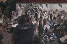 The Resurrection, Cookham-Sir Stanley Spencer-Framed Giclee Print