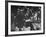 Sir Thomas Beecham Conducting Orchestra as Lady Beecham Plays Piano-Michael Rougier-Framed Premium Photographic Print