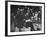 Sir Thomas Beecham Conducting Orchestra as Lady Beecham Plays Piano-Michael Rougier-Framed Premium Photographic Print