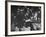 Sir Thomas Beecham Conducting Orchestra as Lady Beecham Plays Piano-Michael Rougier-Framed Premium Photographic Print