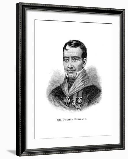 Sir Thomas Brisbane, British Soldier, Colonial Governor and Astronomer-W Macleod-Framed Giclee Print