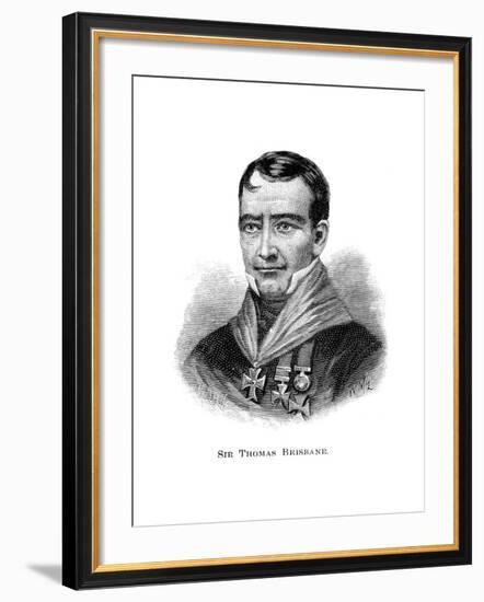 Sir Thomas Brisbane, British Soldier, Colonial Governor and Astronomer-W Macleod-Framed Giclee Print