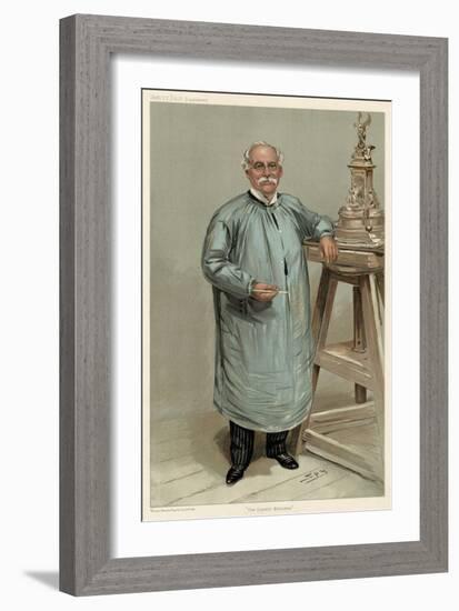 Sir Thomas Brock, V Fair-Leslie Ward-Framed Art Print