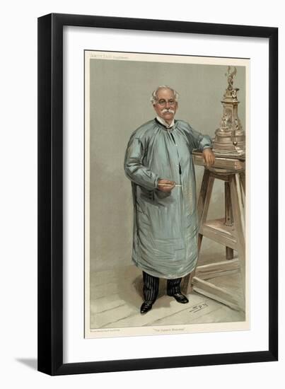 Sir Thomas Brock, V Fair-Leslie Ward-Framed Art Print