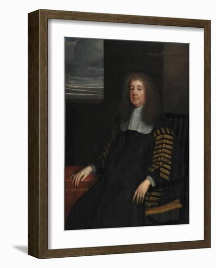 Sir Thomas Ingram, Chancellor of the Duchy of Lancaster-Sir Peter Lely-Framed Giclee Print