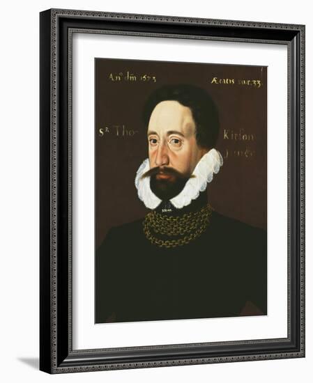 Sir Thomas Kytson-George Gower-Framed Giclee Print