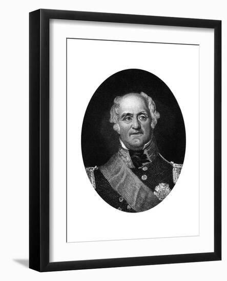 Sir Thomas Masterman Hardy (1769-183), British Naval Officer, 1837-null-Framed Giclee Print