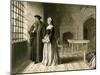 Sir Thomas More (1478-153) and His Daughter, Margaret, 19th Century-R Anderson-Mounted Giclee Print