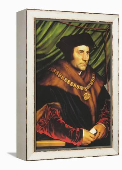 Sir Thomas More-Hans Holbein the Younger-Framed Stretched Canvas