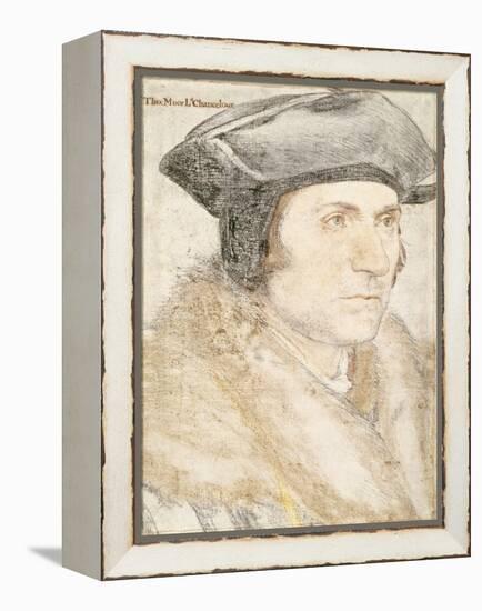 Sir Thomas More-Hans Holbein the Younger-Framed Premier Image Canvas