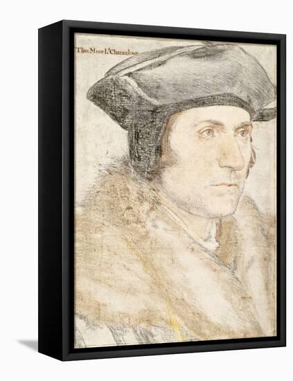 Sir Thomas More-Hans Holbein the Younger-Framed Premier Image Canvas