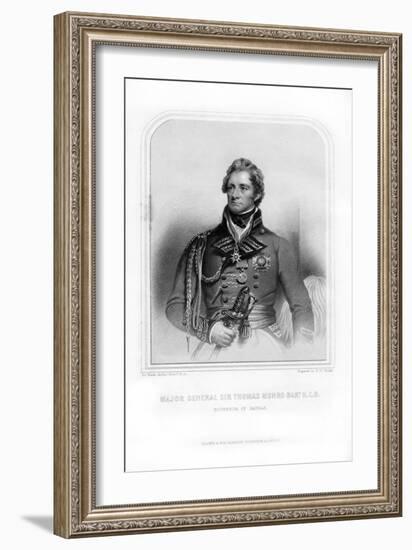 Sir Thomas Munro, Scottish Soldier and Statesman-TW Knight-Framed Giclee Print