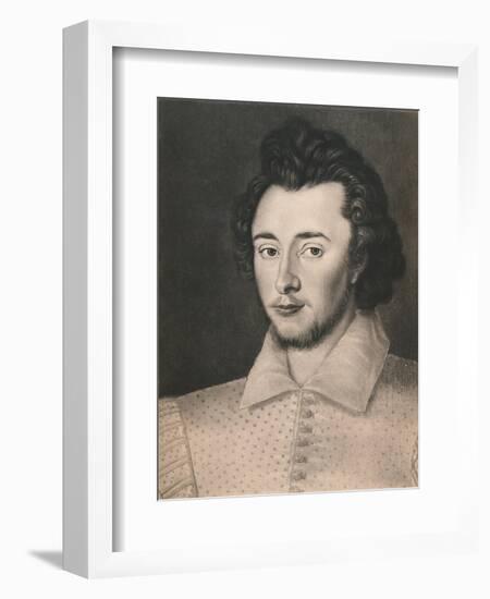 'Sir Thomas Overbury', c16th century, (1904)-Unknown-Framed Giclee Print