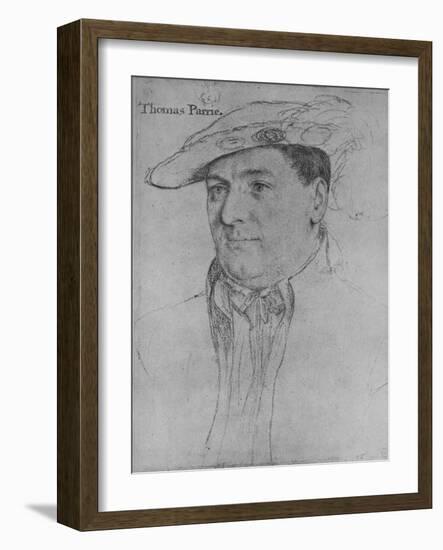 'Sir Thomas Parry', c1532-1543 (1945)-Hans Holbein the Younger-Framed Giclee Print