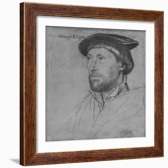 'Sir Thomas Strange', c1536 (1945)-Hans Holbein the Younger-Framed Giclee Print