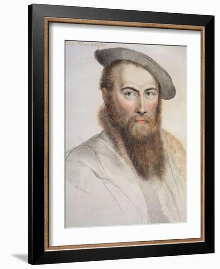 Sir Thomas Wyatt-Hans Holbein the Younger-Framed Giclee Print