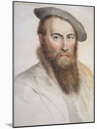 Sir Thomas Wyatt-Hans Holbein the Younger-Mounted Giclee Print