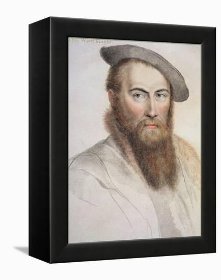 Sir Thomas Wyatt-Hans Holbein the Younger-Framed Premier Image Canvas