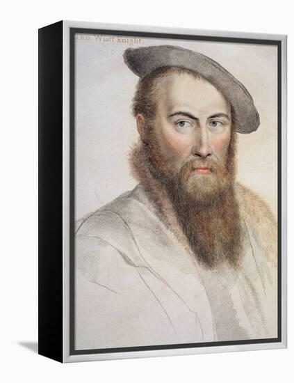 Sir Thomas Wyatt-Hans Holbein the Younger-Framed Premier Image Canvas