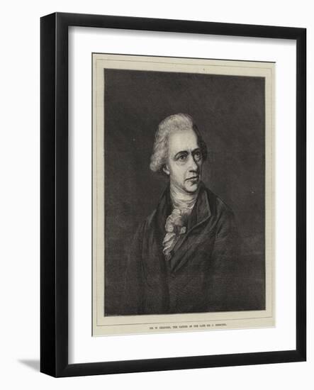 Sir W Herschel, the Father of the Late Sir J Herschel-null-Framed Giclee Print