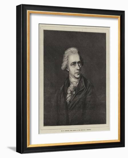 Sir W Herschel, the Father of the Late Sir J Herschel-null-Framed Giclee Print