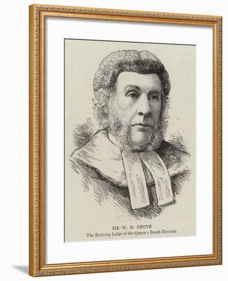 Sir W R Grove-null-Framed Giclee Print